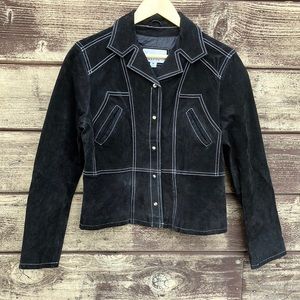 Wilsons suede 1988 jacket snaps